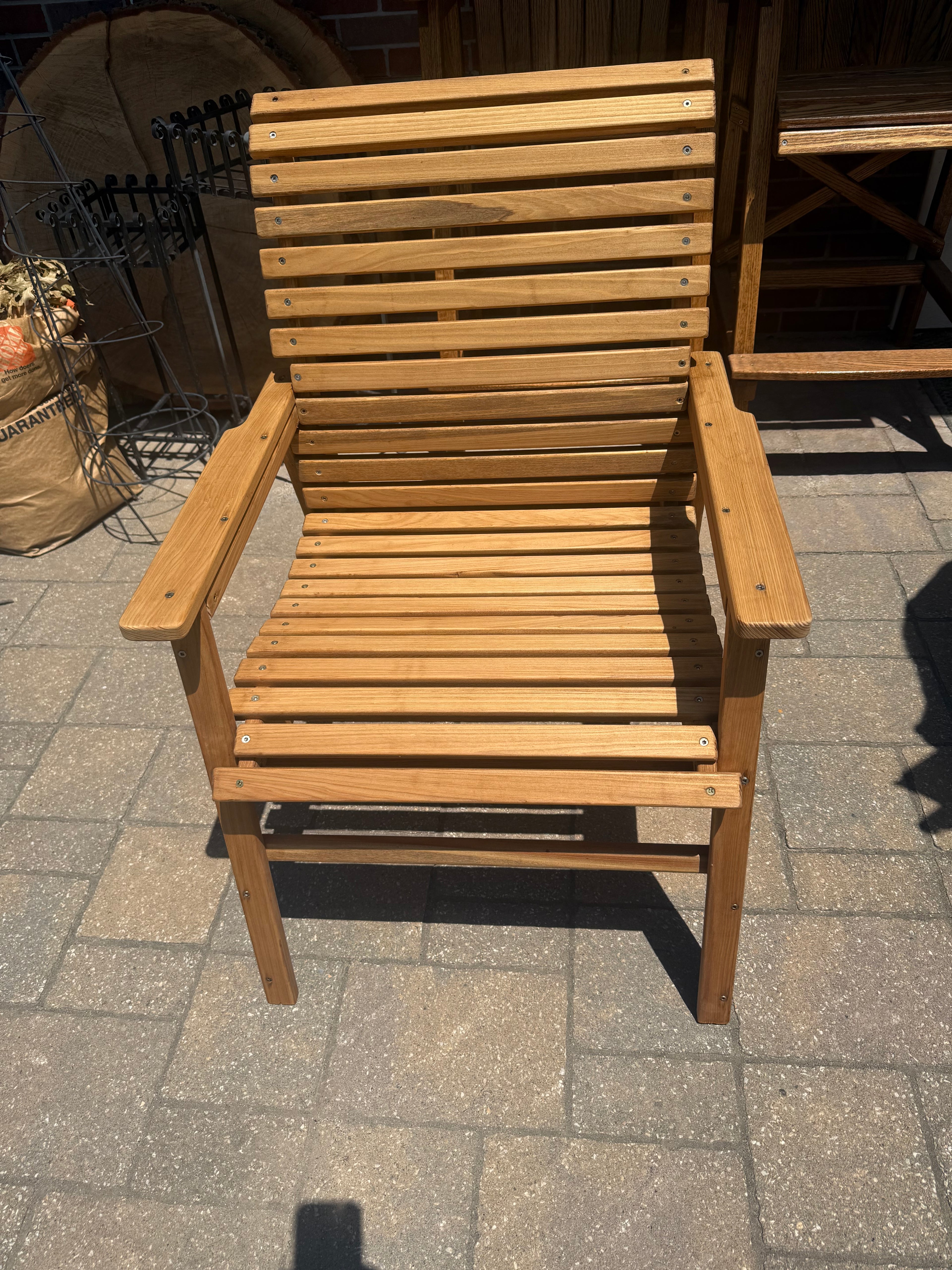 Outdoor deck or patio chair