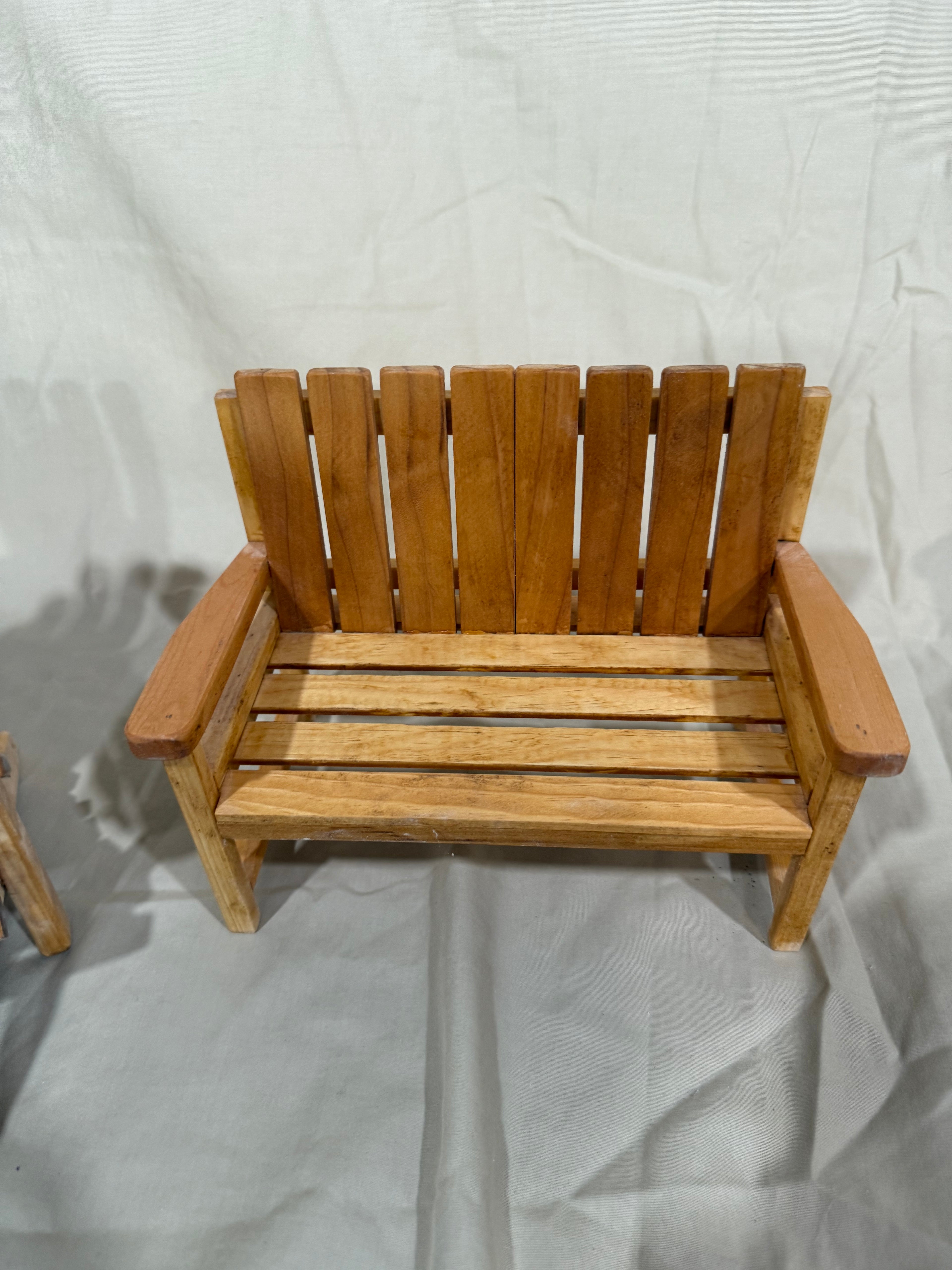 Barbie garden bench (doll not included)